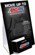 AMSOIL Point of Purchase Literature Display for Installers