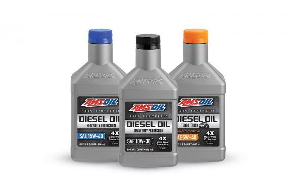 AMSOIL Synthetic Diesel Oils are the best oil for a diesel engine.