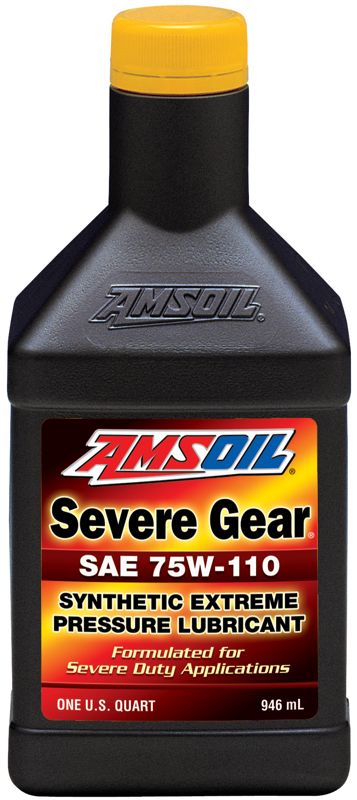 Amsoil Synthetic Sever Gear Oil, 80W-90, QUART, AGLQT-EA - Aircooled.Net VW  Parts