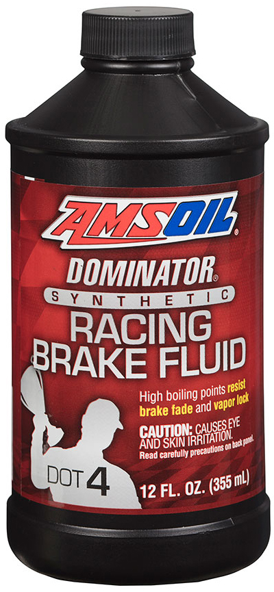 AMSOIL DOMINATOR DOT 4 Synthetic Racing Brake Fluid