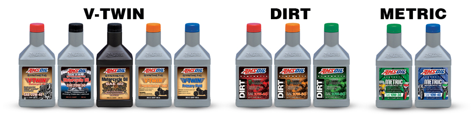 AMSOIL offers something for every type of biker, from motocross racers and off-road riders to V-Twin and metric enthusiasts. AMSOIL motorcycle products deliver the power, performance and protection that every biker wants, no matter the motivation for getting on the bike.