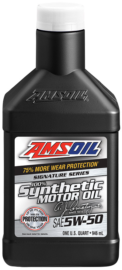 AMSOIL Signature Series Synthetic SAE W Motor Oil